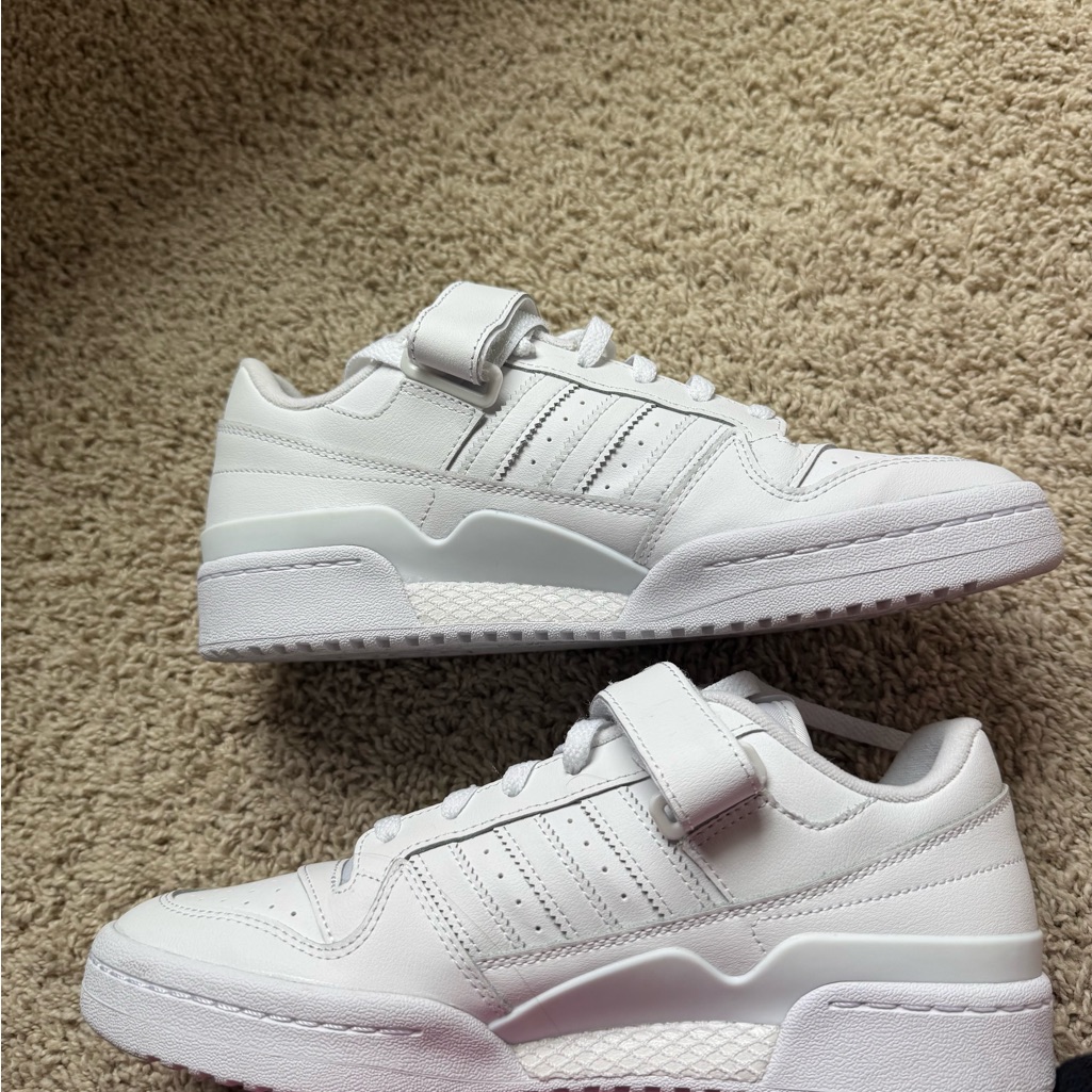 Adidas Forums In White Size Adidas Forums In White Size